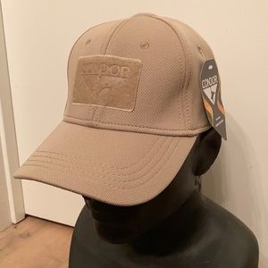 Tan condor hat